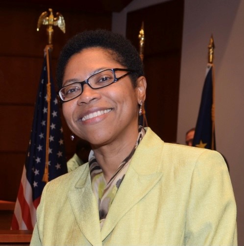 Professor Karen Bravo, smiling
